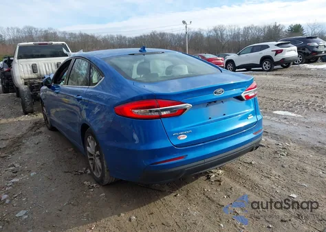 2019 Ford Fusion Se z USA, uszkodzony, nr VIN 3FA6P0HD6KR275748
